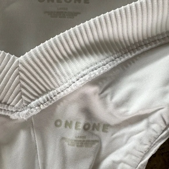 White Ribbed Bikini Set - Picture 3 of 3